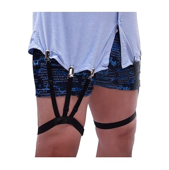 Leg suspenders for shirts Clearance
