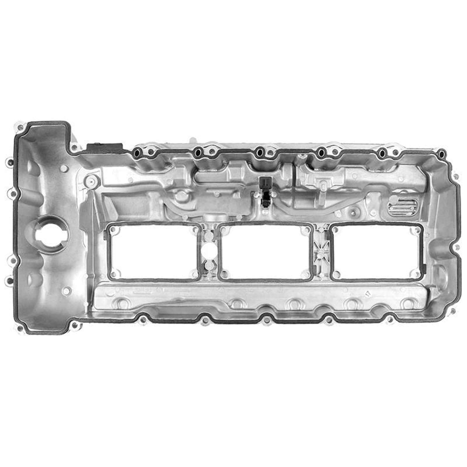 Coperchio valvola auto Coperchio Valvola Motore In Alluminio Con Guarnizione E Bulloni Per BMW Per 135i 335i 535i 640i 740i 535ix Drive X3 X5 X6 N55 3.0L coperchio punterie