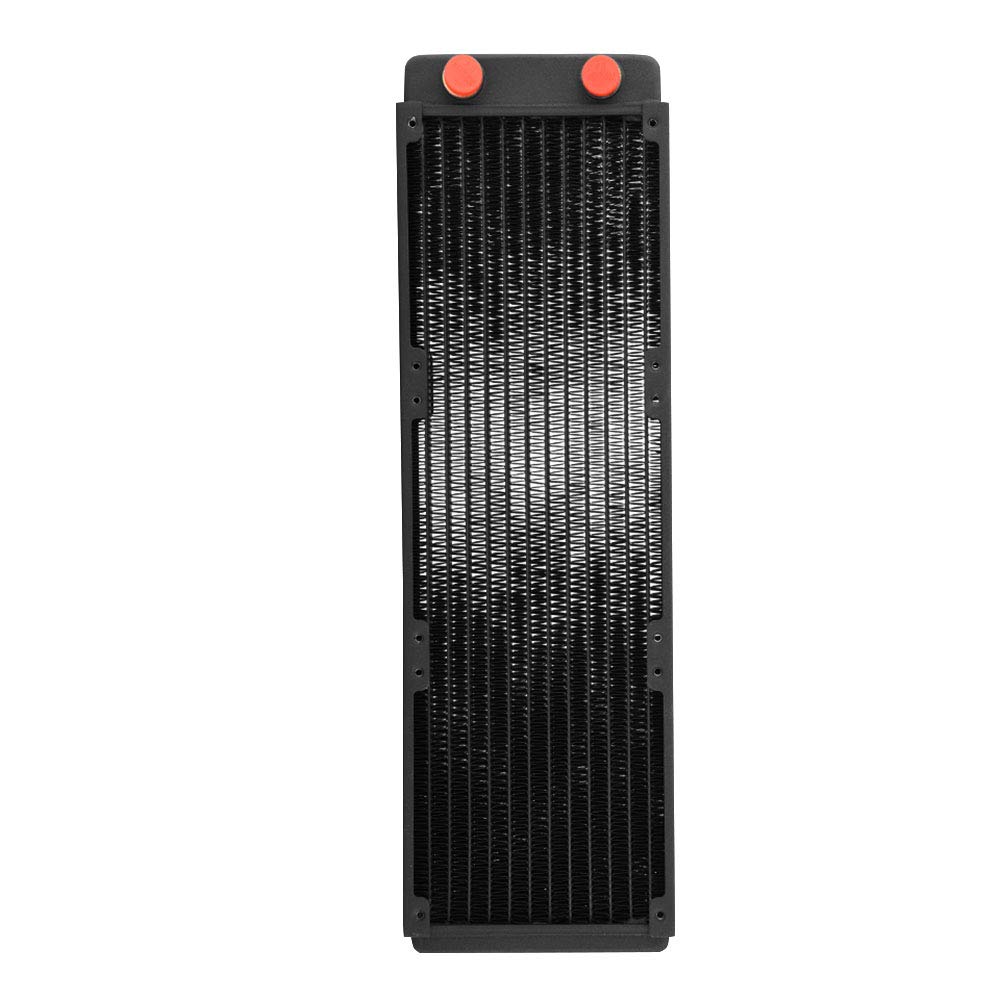 Zunate Miedziana Chłodnica PC 360mm |Wymiennik Ciepła G1/4 do Komputerów Stacjonarnych o Wysokiej Wydajności z Chłodzeniem cieczą (360 mm)