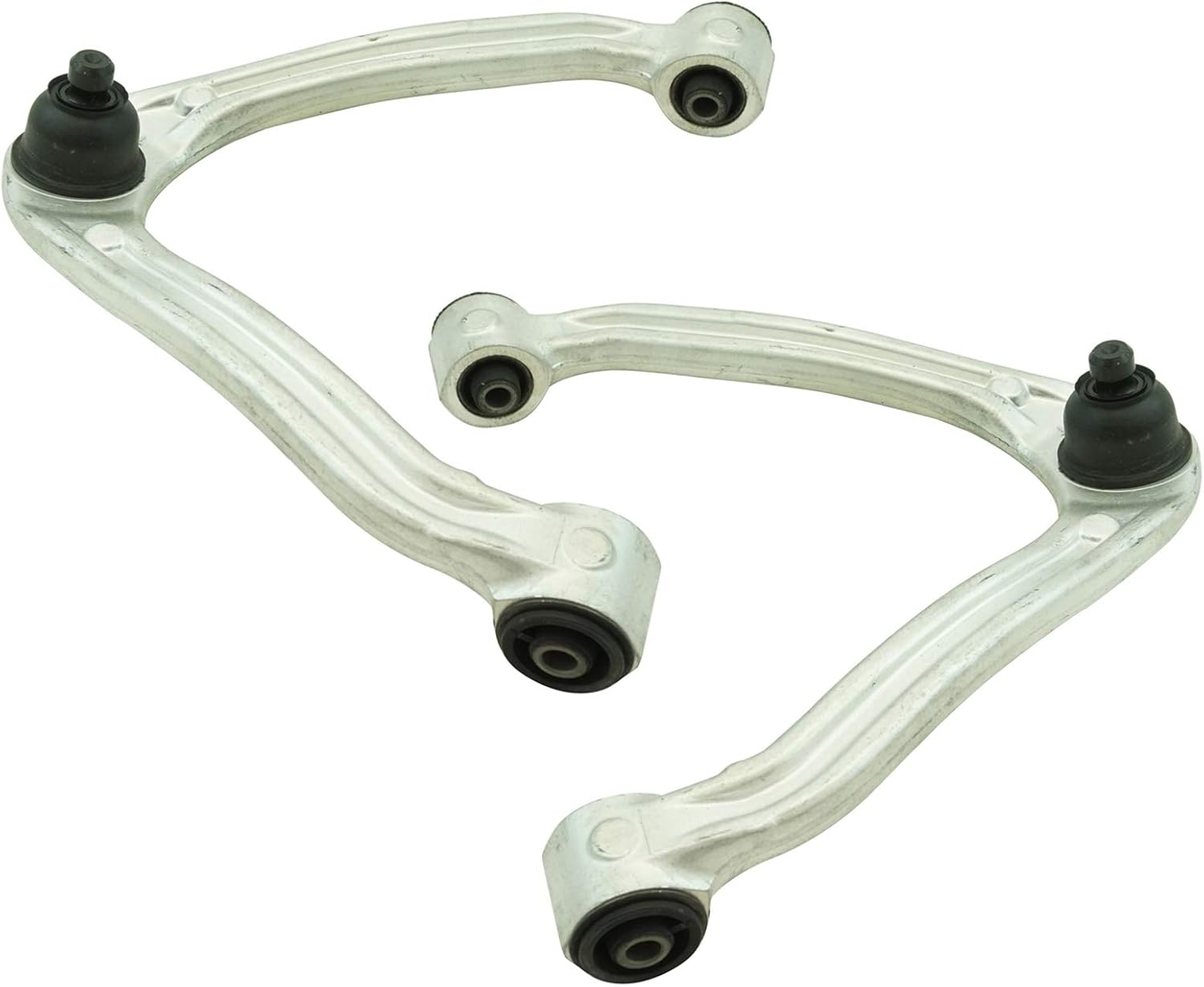 TRQ Front Upper Control Arm with Ball Joint Set Compatible with 2006-2010 INFINITI M35 M45