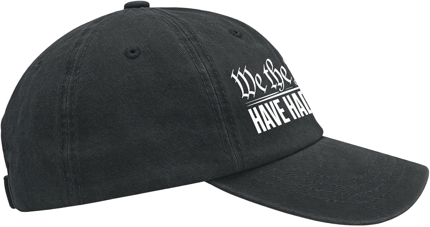 We The People Hat 1776 Patriotic Baseball Cap - We Had Enough Distressed Washed Cotton Dad Hat for Men Women - Image 3
