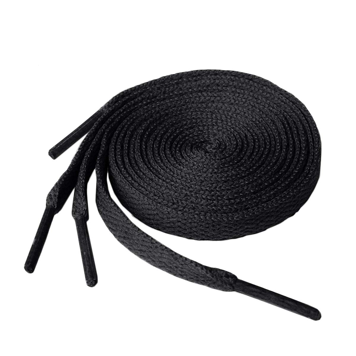 KURISETFlat Shoelaces Sneaker Shoe Lace (2 Pair) Flat Shoe String - For Canvas Sneaker Athletic Tennis Shoelace Replacements