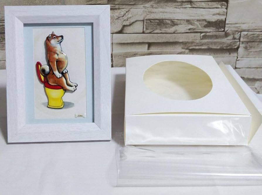 ヤマモトヨーコ トイレシリーズ ゴールデンレトリバー 壁掛け ヤマモトヨーコ トイレシリーズ ゴールデンレトリバー 壁掛け