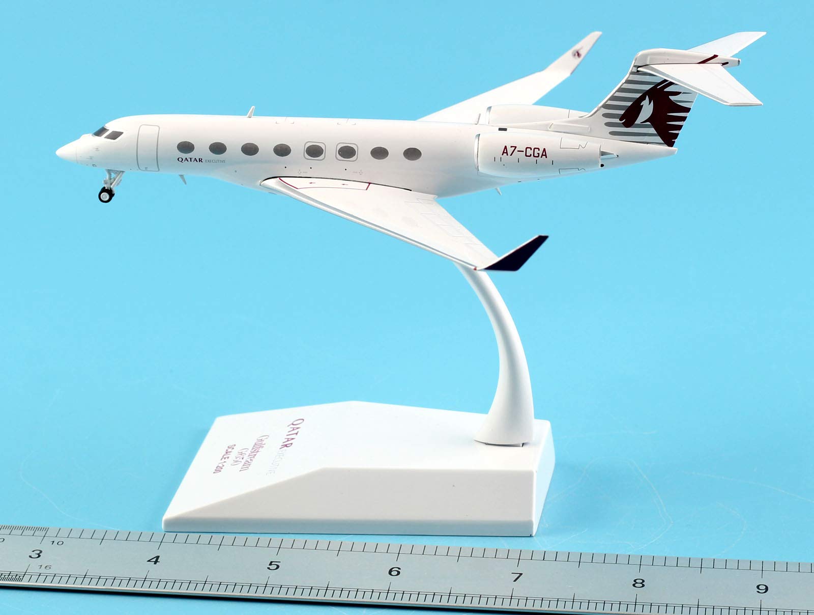 for JC WINGS for QATAR AIRLINES Gulfstream G650 Business aircraft