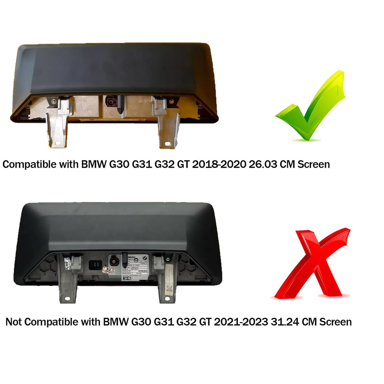 Soporte de teléfono móvil para Coche,Soporte de teléfono móvil Ajustable Giratorio 360°,para BMW G30 5 Series 6 Series GT G30 G31 G32 F90 M5 2018 2019 2020