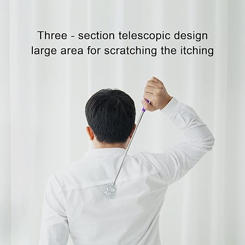 Miniatura 3 de 01 Rascador de espalda extensible con garras de oso, masajeador de mano reutilizable portátil, herramientas de masaje extensibles para masajeador de