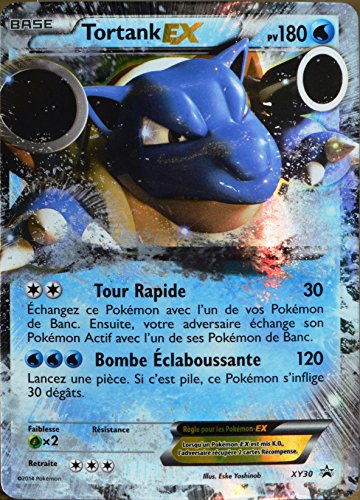 Carte XY30 Tortank EX 180 PV Série Promo Neuf FR