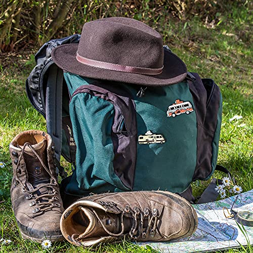 5Pcs Cute Outdoors Enamel Pins Set RV Lapel Pins Accessory for Travel and Nature Lovers Travel Gifts3