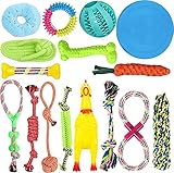 【Los mejores juguetes】: el juguete favorito de los perros, también le pueden dar un uso independiente de la corteza al interactuar con los juguetes de cuerda para perros Juguete de peluche para perros para satisfacer las diferentes necesidades de masticación de los perros