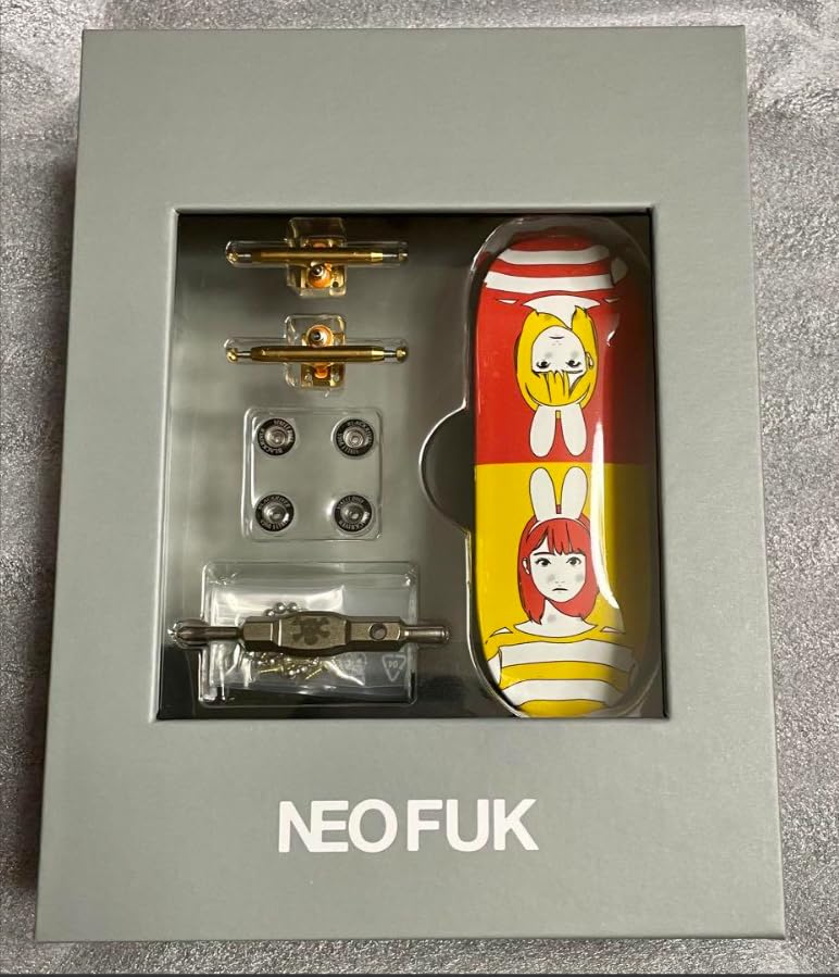 NEO FUK スケードボード「M:i:FIX」 Backside works. 『M:i:FIX』NEO FUK デッキ本体