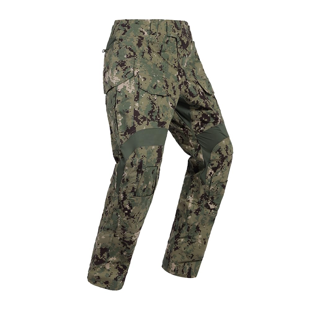 EMERSONGEAR Gen3 Pantalon de Paintball avec genouillères, Pantalon de Combat Militaire, Airsoft, BDU, Aor2., Taille XL