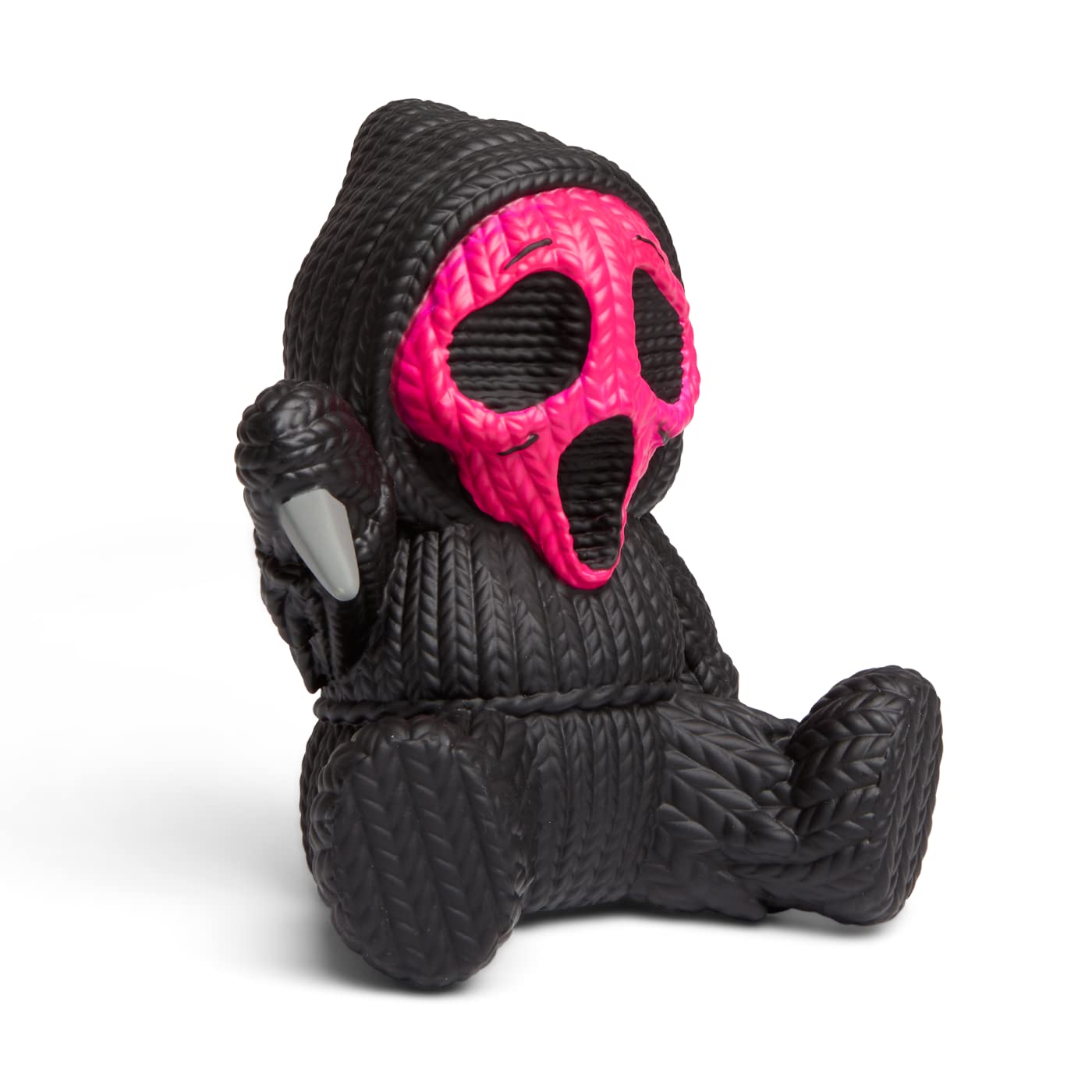 Handmade by Robots - Ghost Face Fluorescent Pink Vinyl Figure, Ghost Face Pink Face - Image 3
