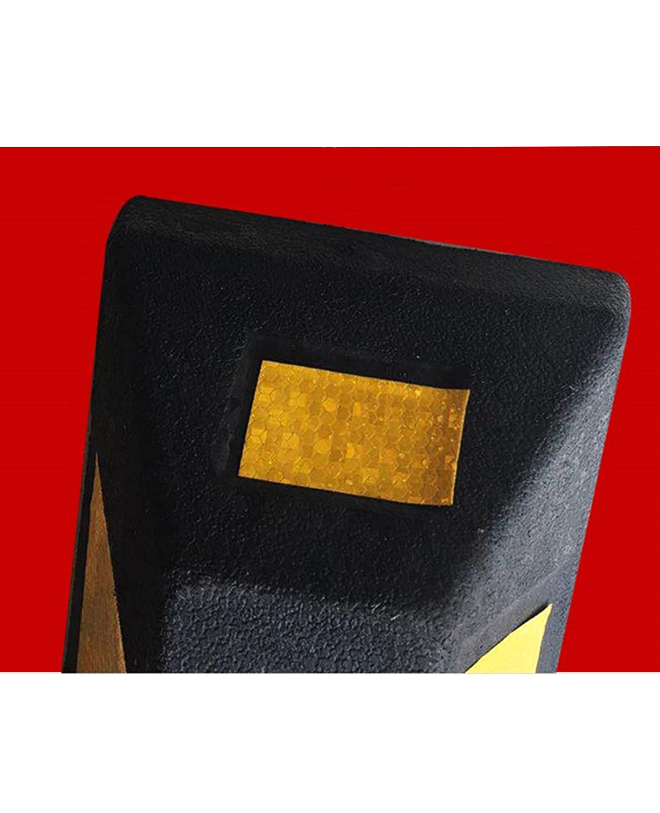 Klin pod koło samochodu, Blokady kół parkingowych wielokolorowe 480x120x85mm