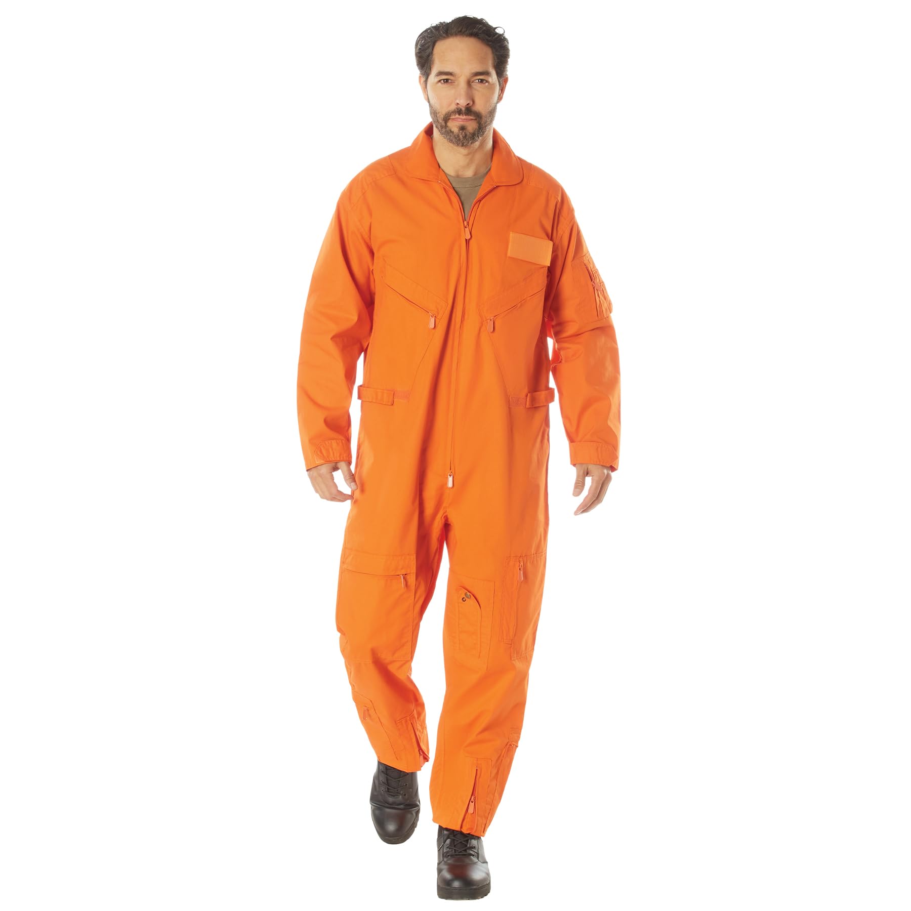 Rothco Flightsuit – Herren Piloten-Overall – Kostüm Cosplay Jumpsuit