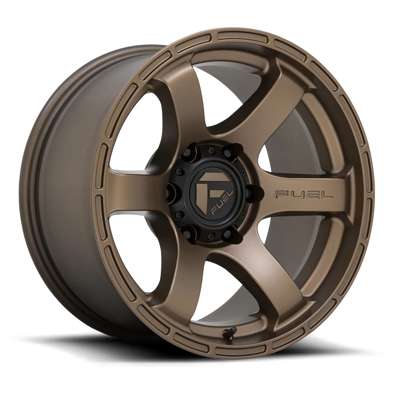 roughrance Amazon.com: FUEL OFF-ROAD D768 RUSH 17X9, 6X5.5, 5.04, 1mm MATTE