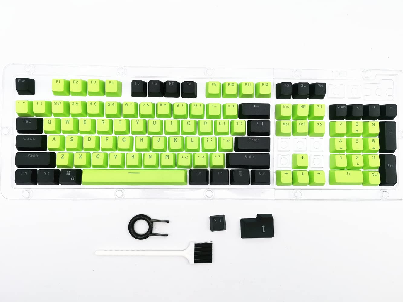 Amazon.co.jp: カスタムキーキャップ 60パーセント、87/104キー ダブル