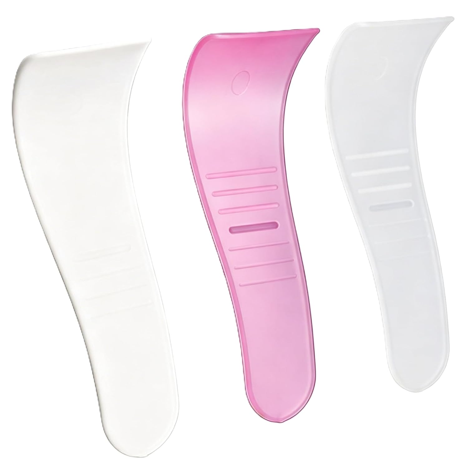Portable Hair Wax Removal Spatulas, 3 Pcs Random Colors, Non-Stick Wax Applicator, Reusable Scraper, Hard Wax Sticks