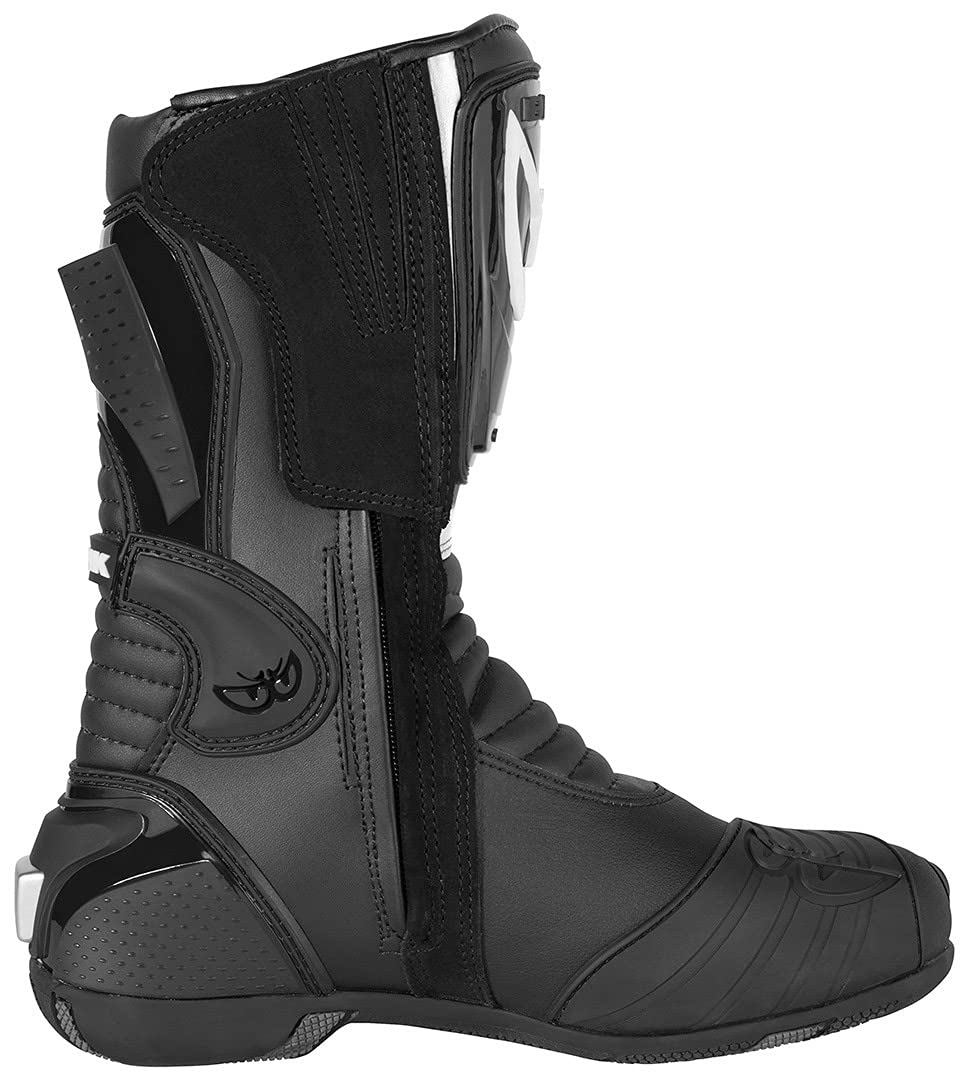 Berik Losail Stivali da moto, nero/bianco, 41