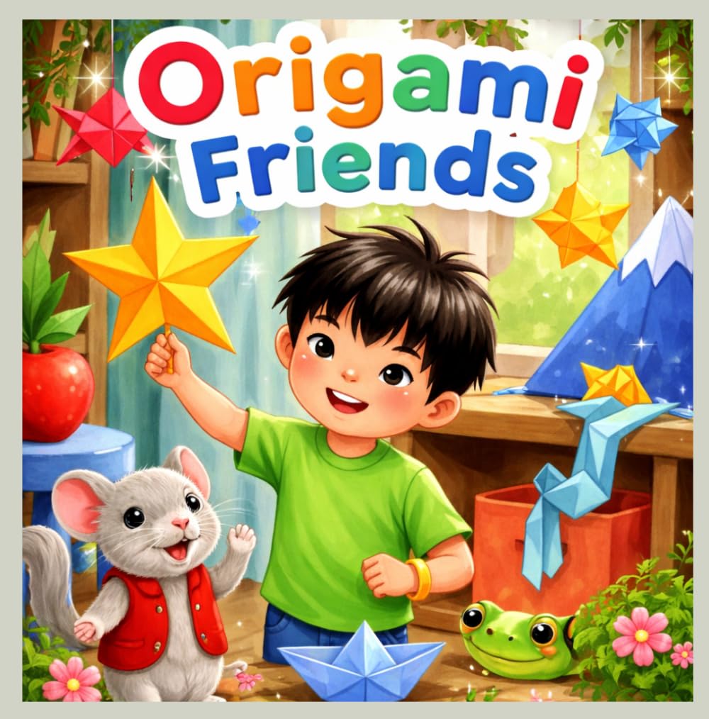 Origami Friends: A Fun Paper Folding Story for Toddlers and Preschoolers