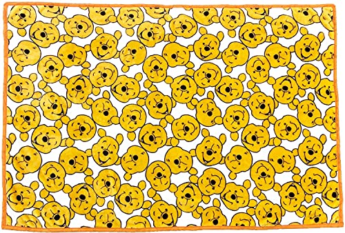 丸眞 毛布 ディズニー くまのプーさん フェイシーズ/プー ブランケット H200×W140cm かわいい ふわふわ おしゃれ 防寒グッズ 2245028900