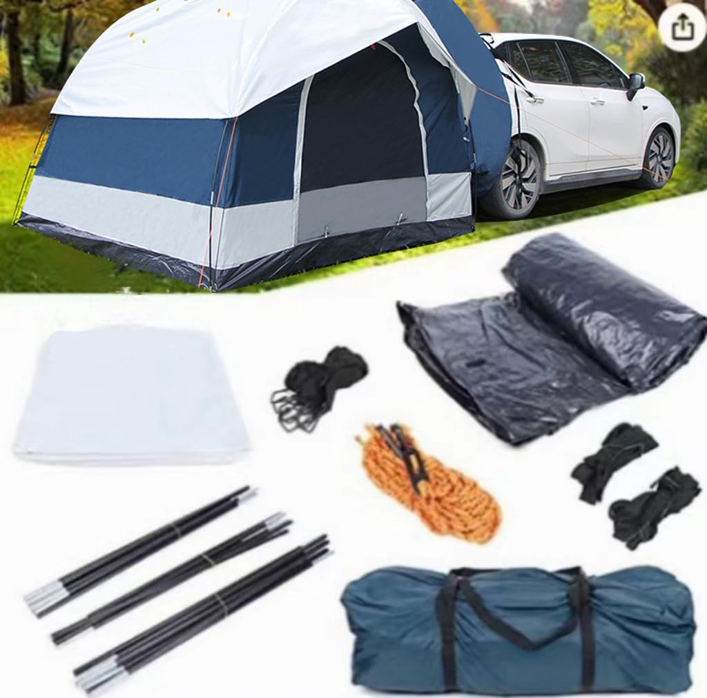 Campingzelt, Für Skoda Octavia Wagon 2017-2023(RHD) Kuppelzelte, Auto Heckklappe Zelt, Mehrzweck Zelt, Zelte für Campingwagen, Zelte für Wohnmobile,mit Tragbaren Tasche. Sport & Freizeit