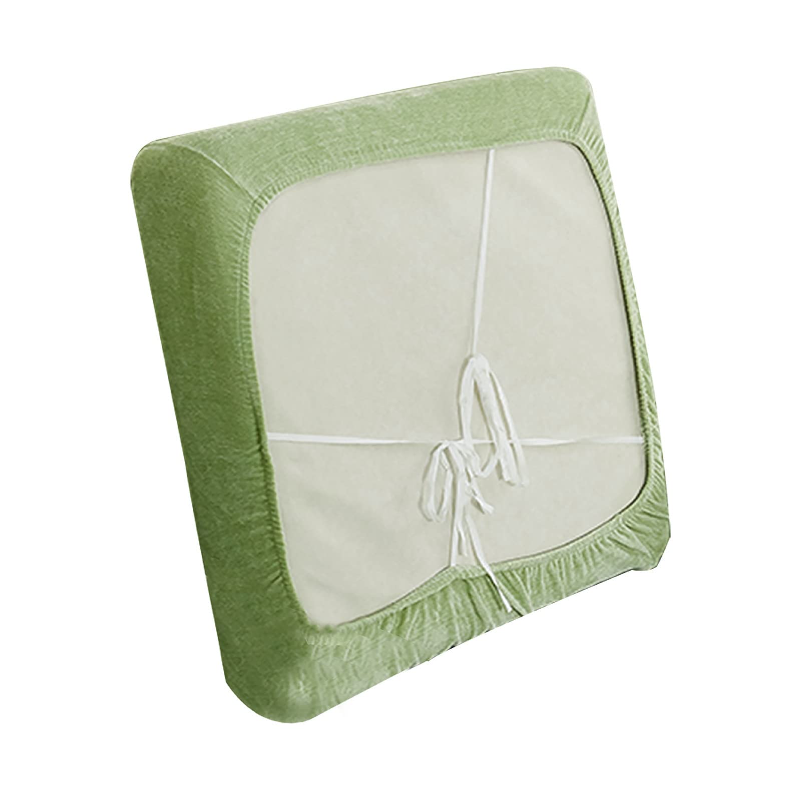 Coussin de canapé extensible antidérapant en chenille tricotée pour grand modèle 3 places