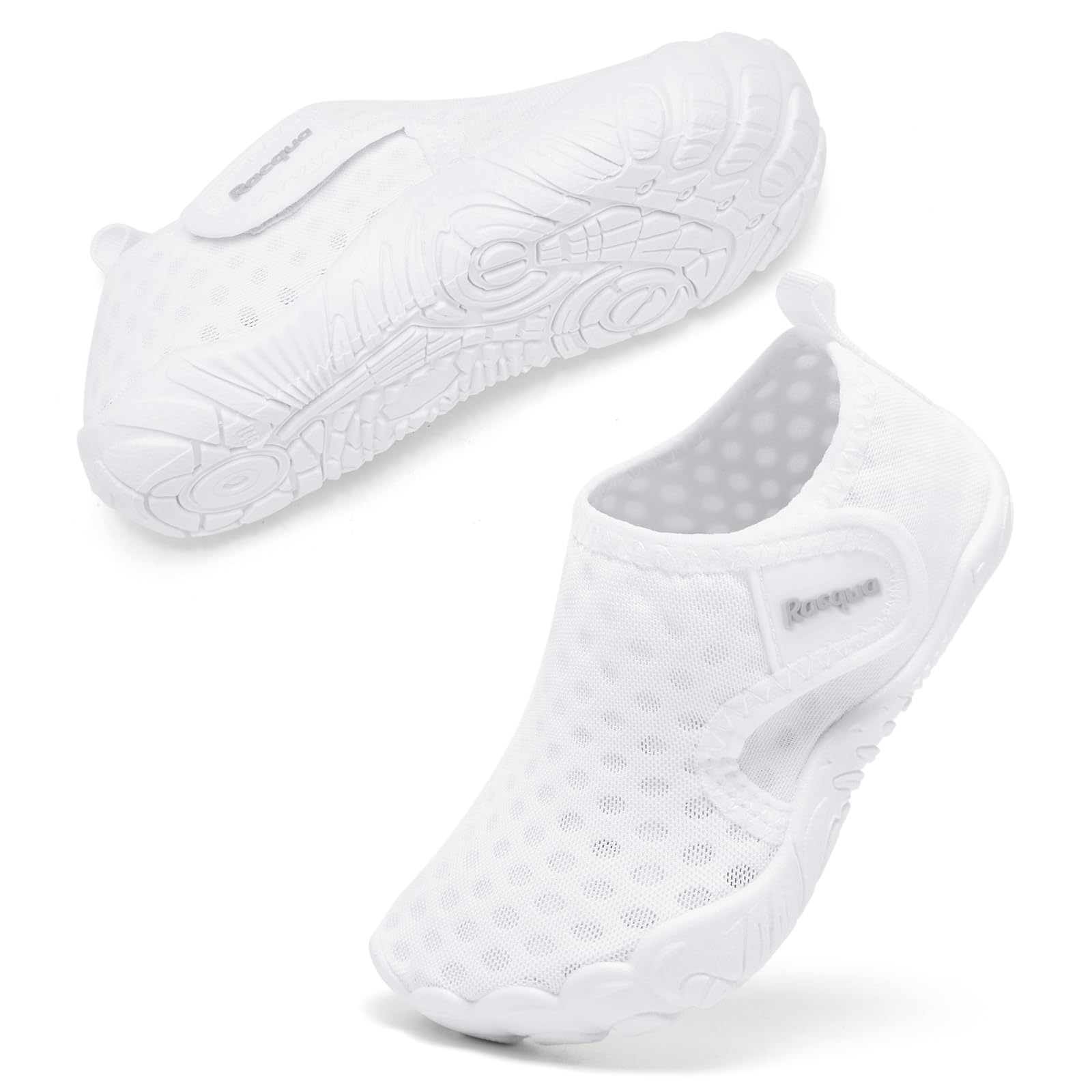 Racqua Racqua Toddler Water Shoes Baby Swim Aqua Non-Slip Shoes for Kids Boys Girls(Baby/Toddler) in use