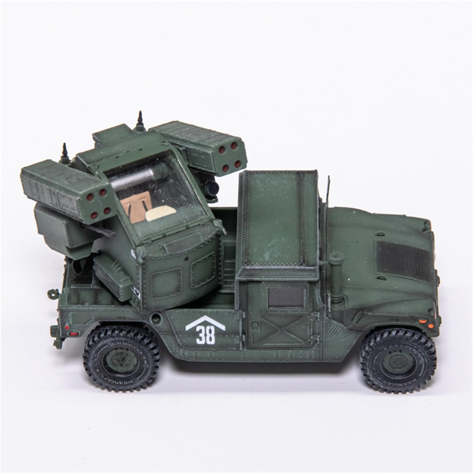 Auto In Miniatura 1 72 Humvee Dipinto Di Verde Kit Modello Carro Armato Militare Collezione Hobby Per Adulti Regalo Veicoli Giocattolo