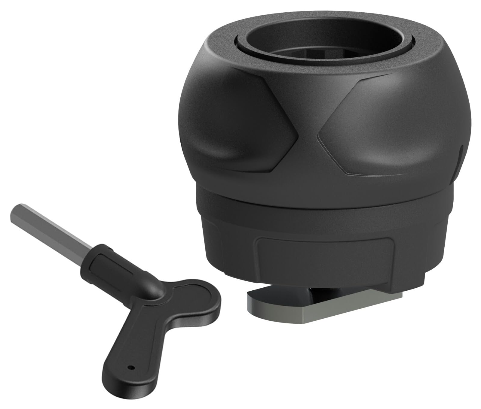 FASTEN BORIKA Fs227 Compact Track Adapter Mount with Bottom T-Bolt – Low-Profile, Secure Mounting for Boats and Kayaks