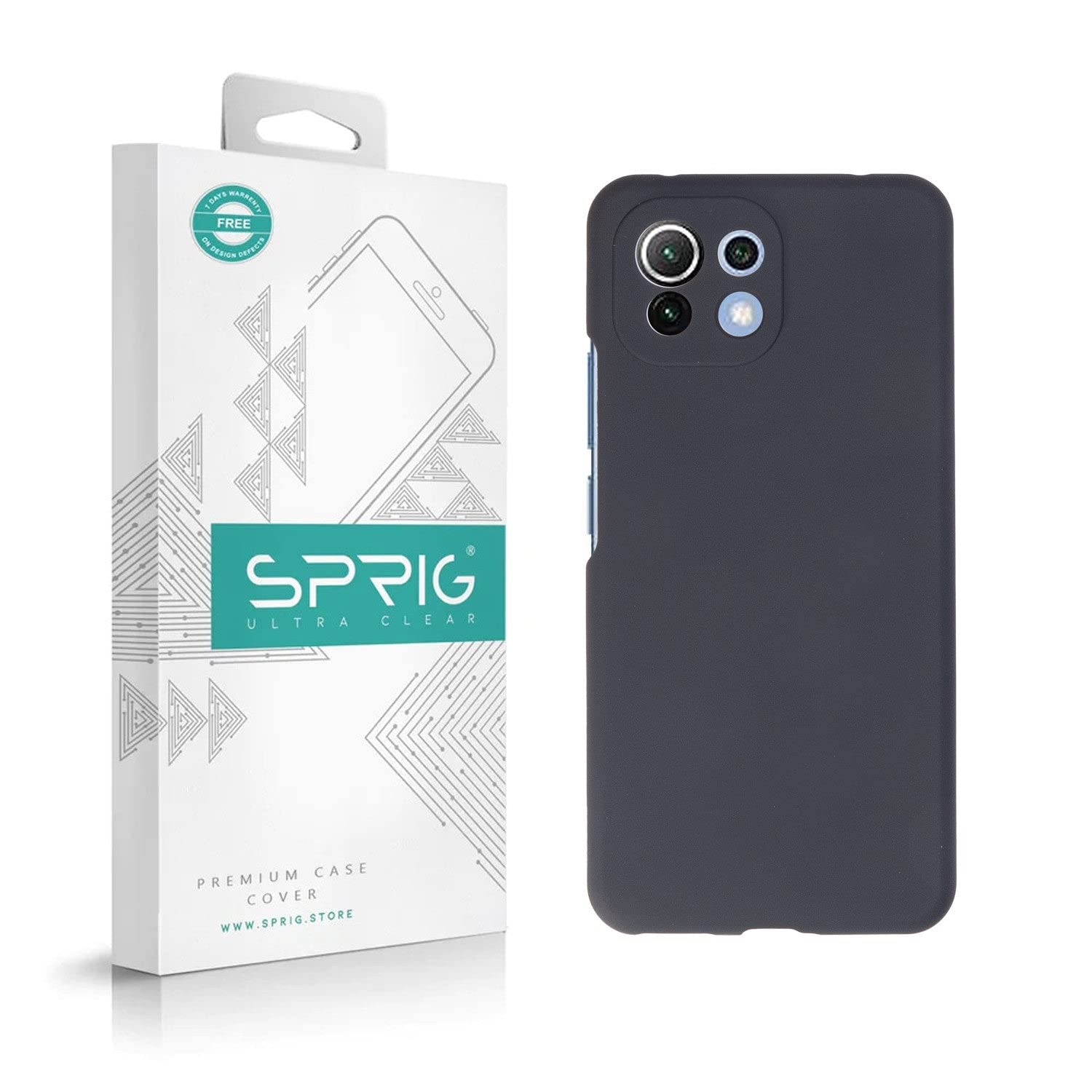 SPRIG Compatible with Mi 11 Lite NE 5G Phone Liquid Silicone Cover Premium Back Cover Drop Tested Shock Proof Mobile Case for Men, Women, Boys and Girls with Camera Protection (Charcoal Grey) (B0BY2B13LF) Amazon Price History, Amazon Price Tracker