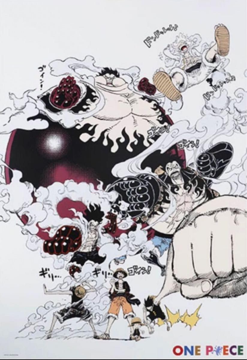 A全アートポスター「GEAR's」　6点セット Amazon.co.jp: ワン ピ ワンピ ース A全アートポスター GEAR′s