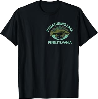 PYMATUNING Lake Pennsylvania Trip Family Fishing Camping T-Shirt
