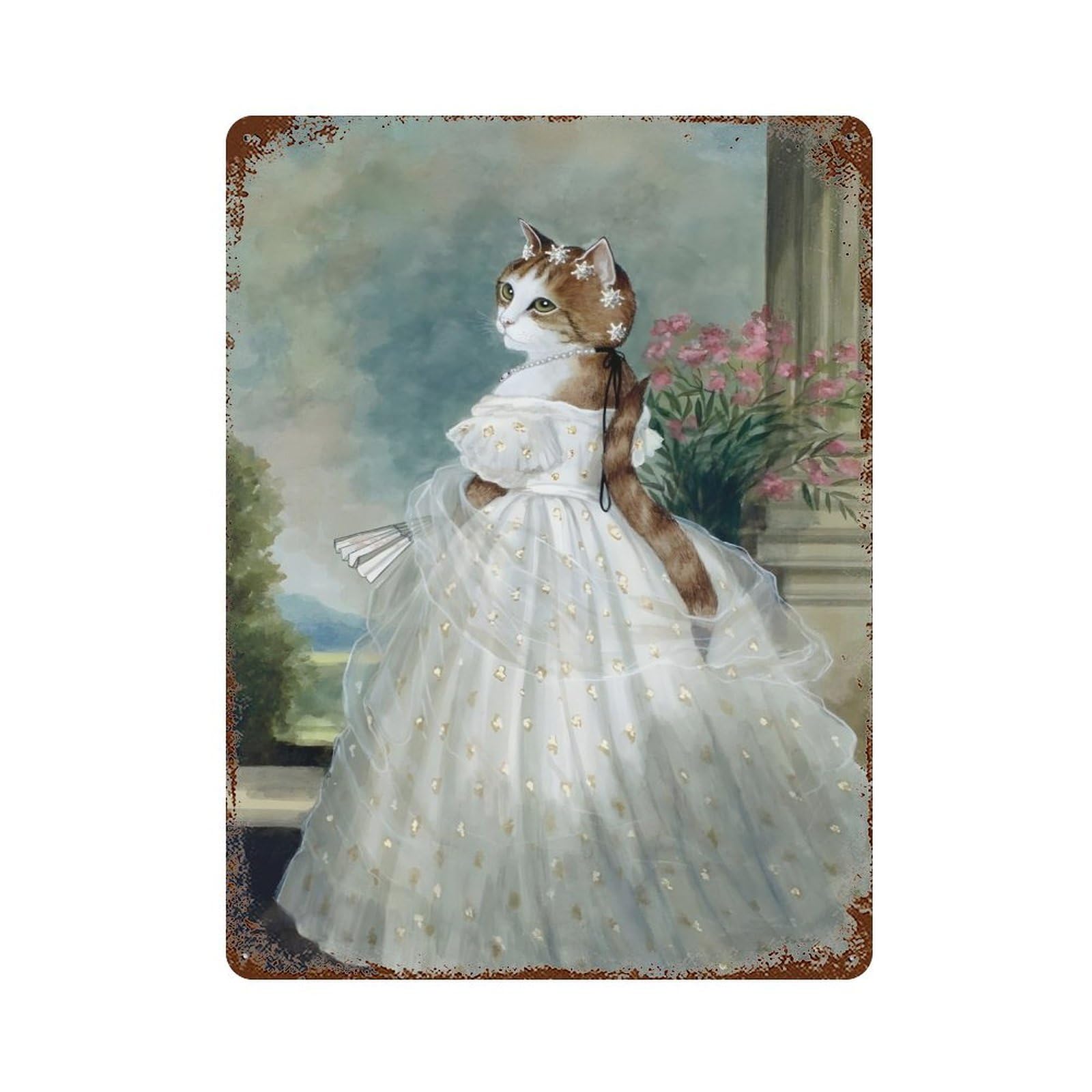 xiaoxiaoshen Susan Herbert Cat Artists (5) Wall Decor Art Metal Tin Poster Modern Home Decor Art Home Bar Shop Decorations Vintage Sign 40x30cm