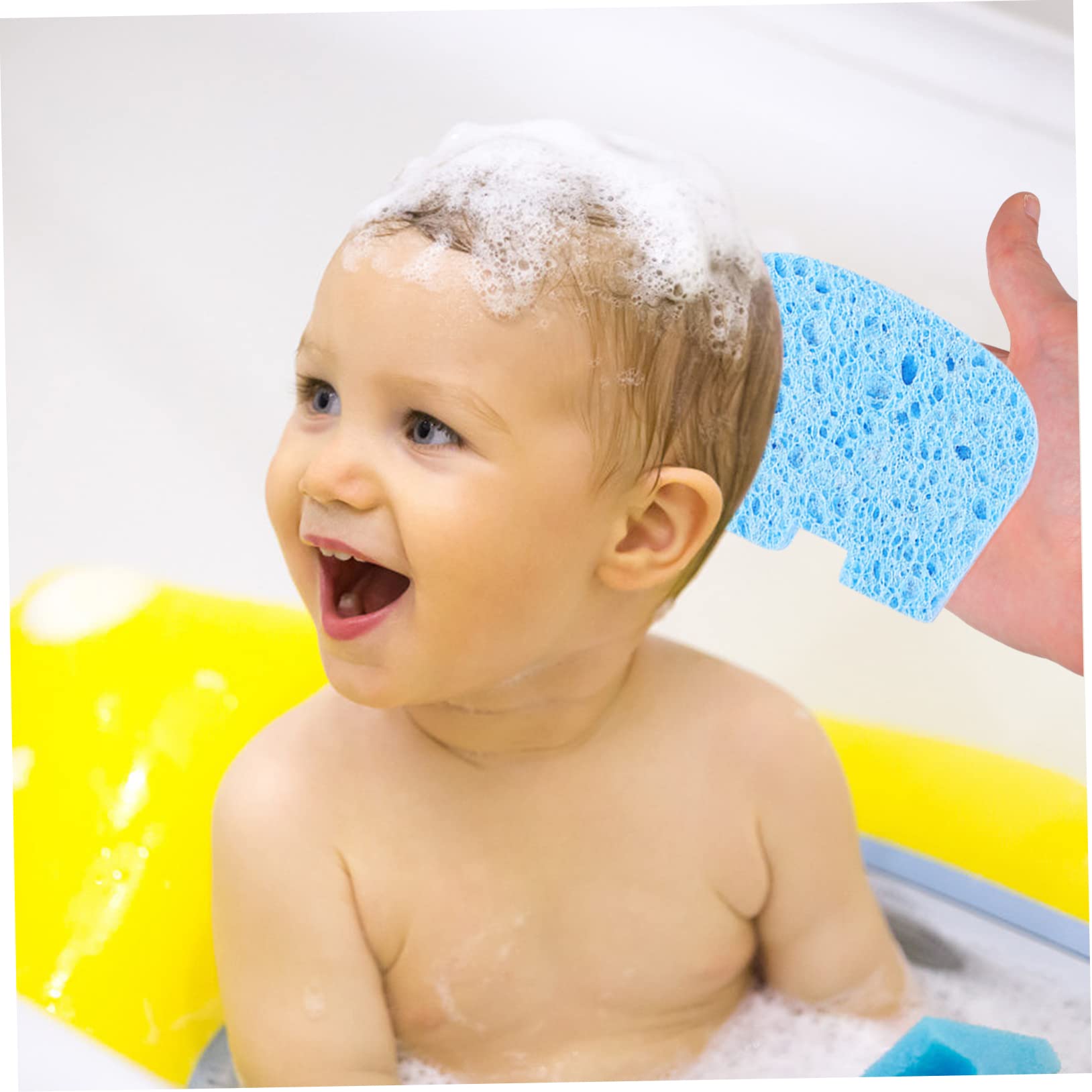 FRCOLOR 24piezas Esponjas De Baño Para Bebés De Suaves y Absorbentes Para y Limpieza Infantil Diversos Material De Pulpa De Natural