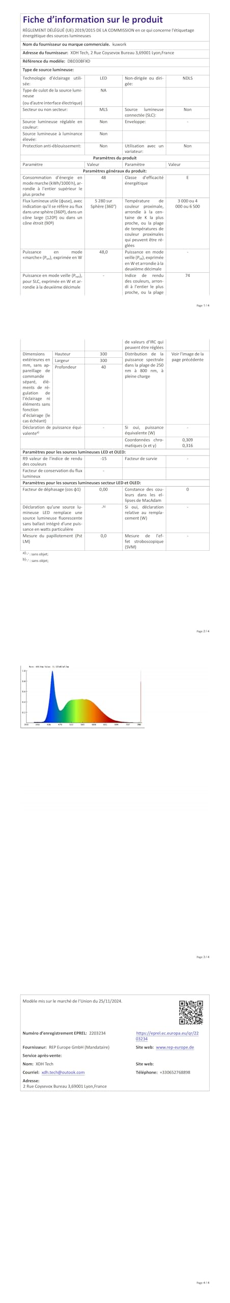 Lampara Techo LED 48W: 30CM Plafon LED Techo 6500K, 4800LM Plafon Superficie Panel LED para Dormitorio Cocina Pasillo Baño Sala, Blanco, Cuadrado