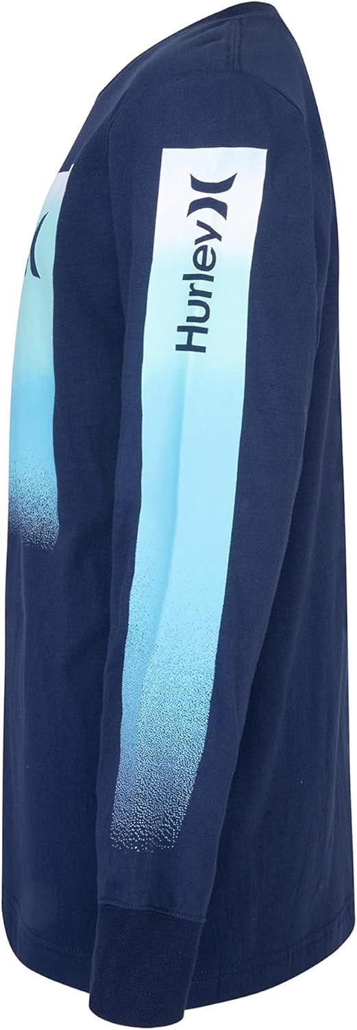 Hurley Boy's Long Sleeve Graphic T-Shirt (Big Kids) - Image 2