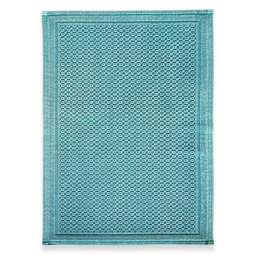 ExtraHome Malta Vorleger/Badeteppich - Badvorleger grün, Baumwolle, 50 x...