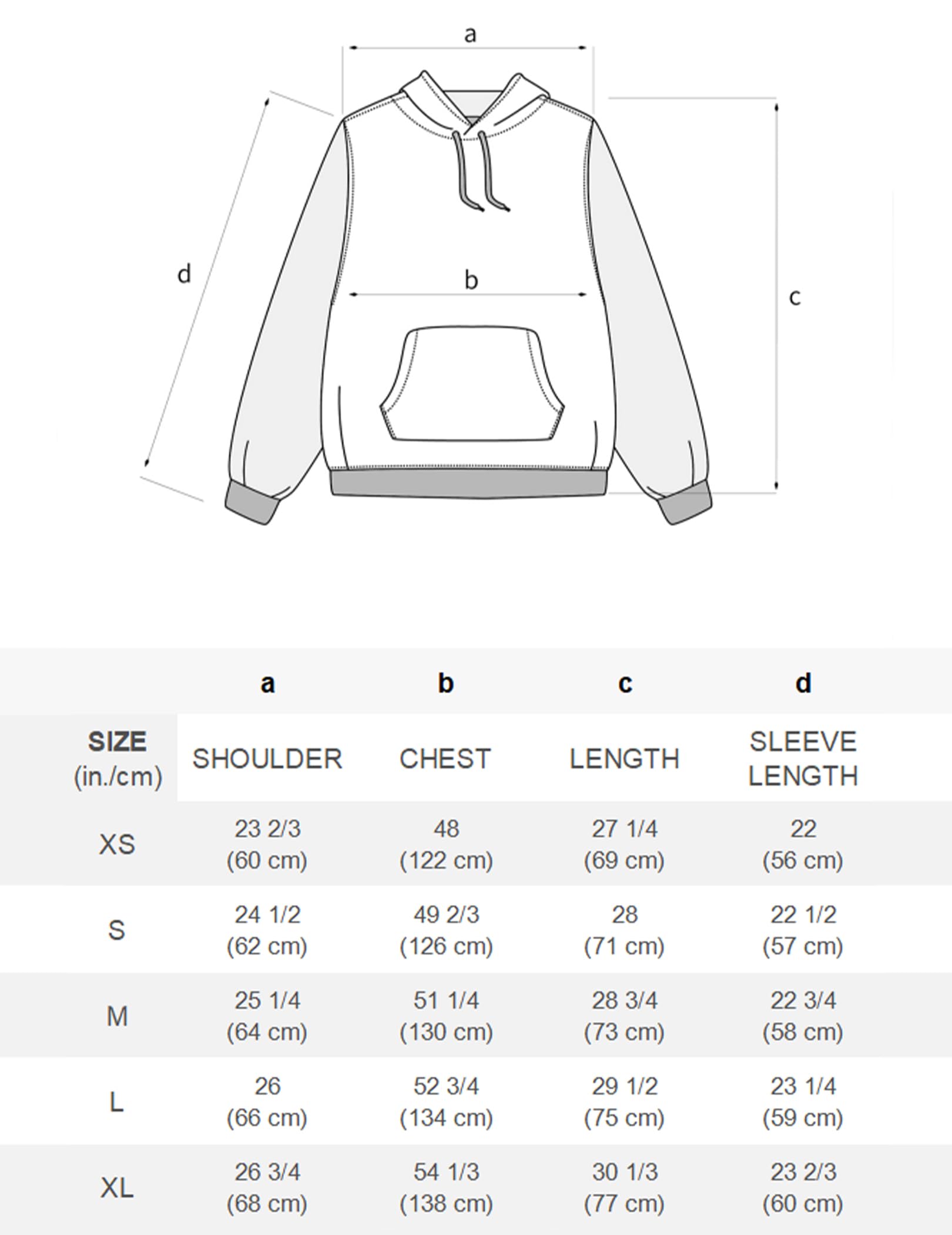 Aelfric Eden Felpa da donna oversize, unisex, con cappuccio, da corsa, con tasche, per autunno e inverno