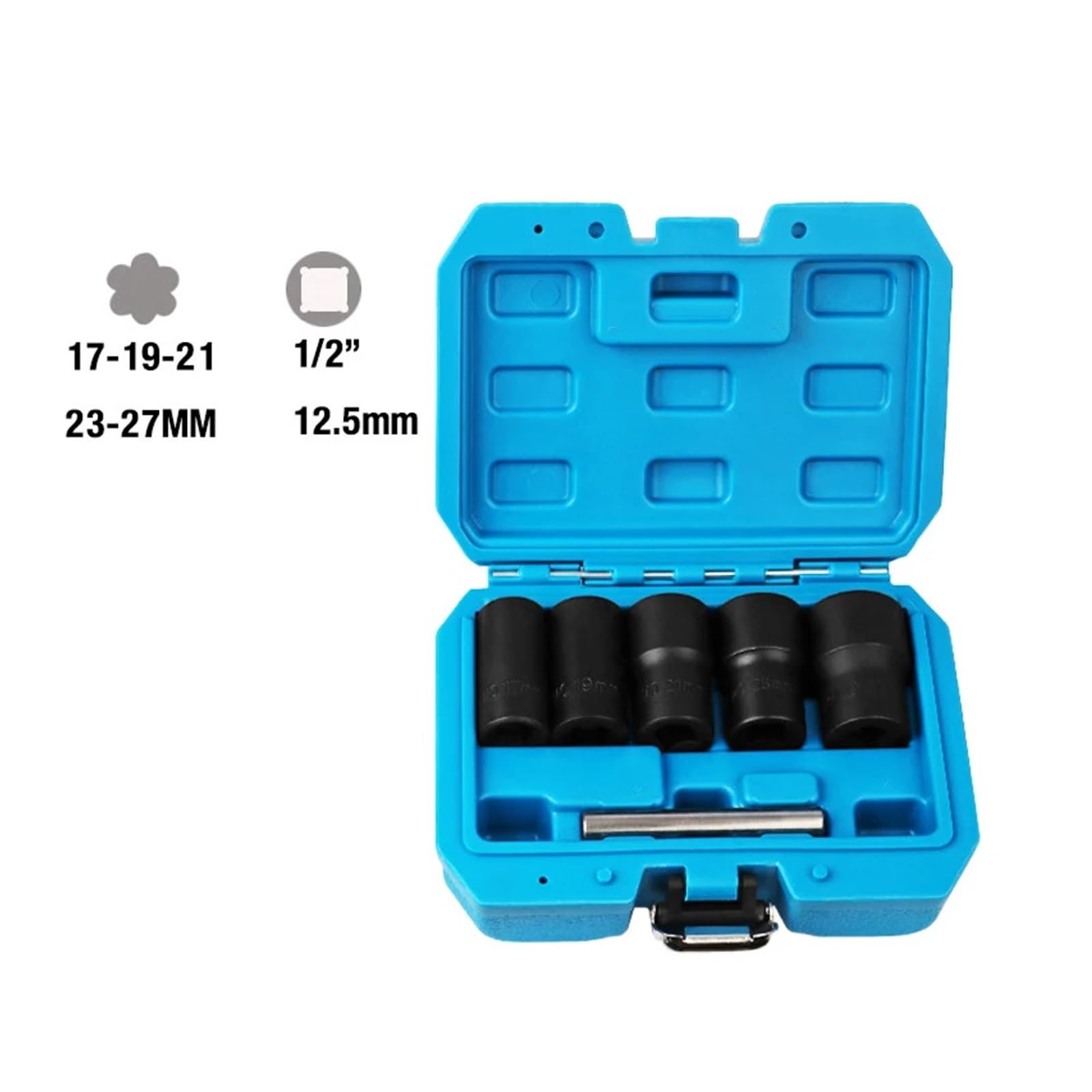 Herramienta de extracción de Tuercas de orejeta de 6 Piezas, Extractor de Tuercas dañadas y oxidadas, Herramienta de extracción de Cables, Herramienta para Tornillos