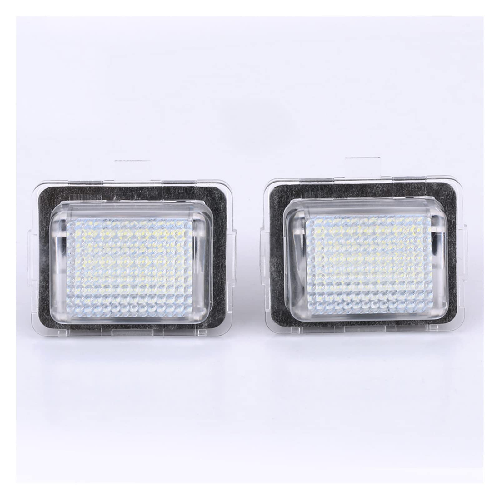 XENITE Luce Targa Posteriore 2PCS - Numero Luce della Targa della Lampada per W204 2008-2010 C300 C350 Bianco 12V per W221 S600