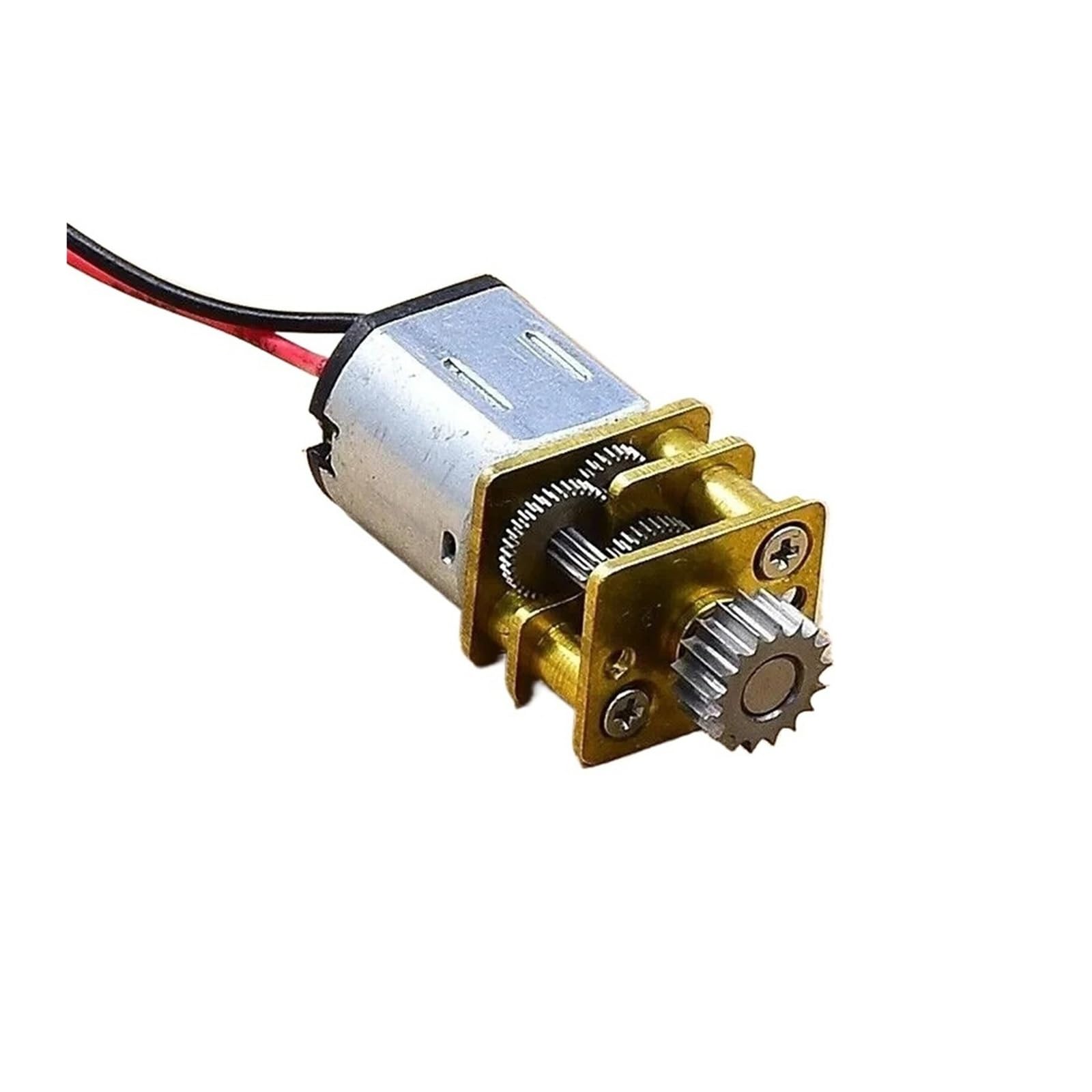 MIUDU8RYGP Micro 10mm*12mm N10 Full Metal Gearbox Gear Motor DC 3V-6V 3.7V 5V Slow Speed 17 Teeth Mini