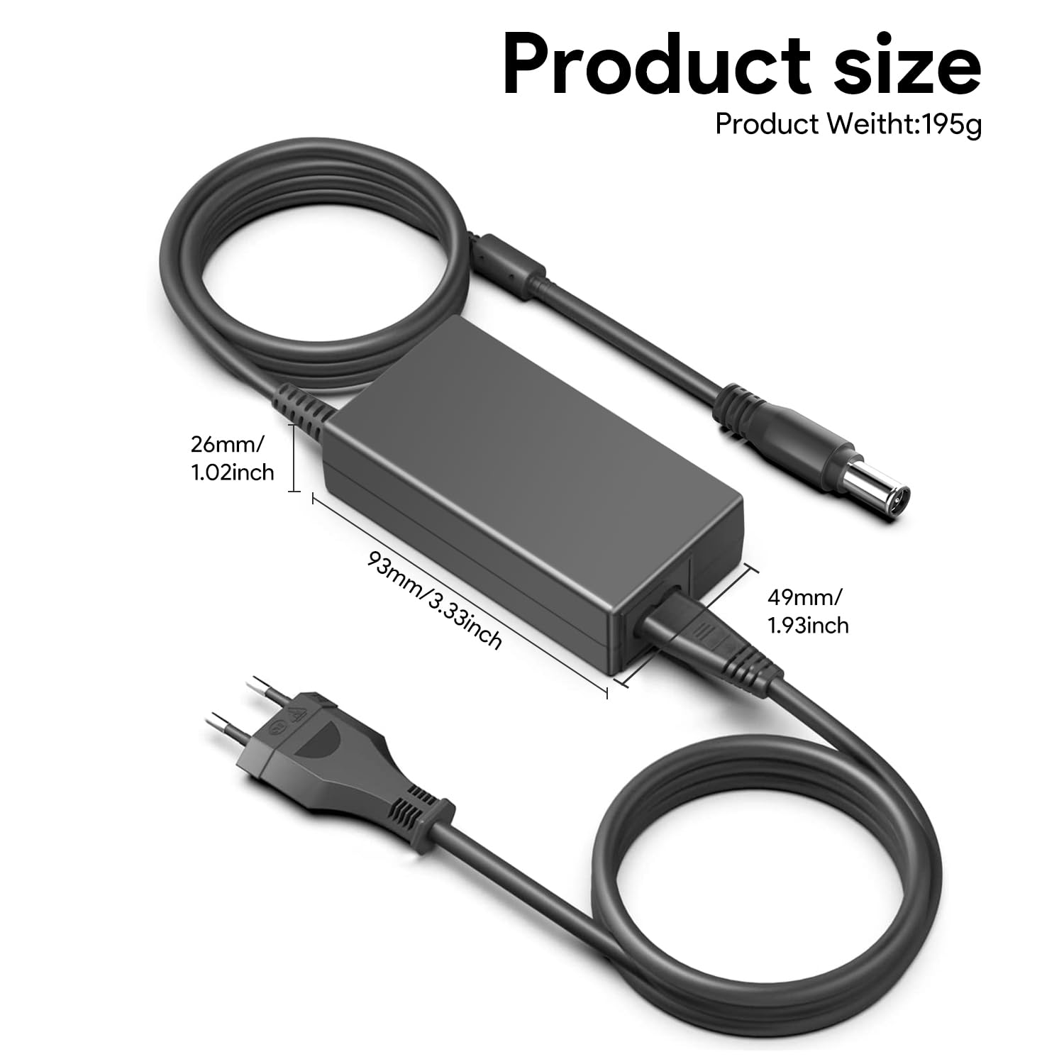 KFD Netzteil 24V 2,7A Ladegerät für Löwenstein Prisma SMART Plus/Max Prisma SOFT Plus/Max Medical Skynet ELK-A069 CPAP Schlafapnoegerät WEINMANN WM 24480 60W Adapter (PASST NICHT mit 37V 90W wm 29657)