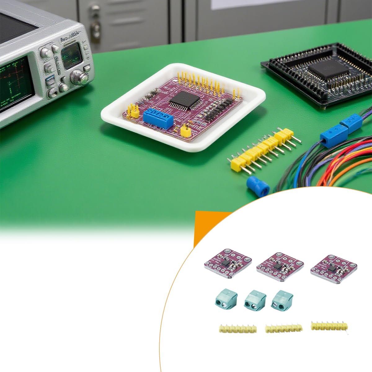 Scheda amplificatore audio di classe D MAX98357 da 3 pezzi, scheda audio breakout con amplificatore senza filtro di classe D I2S da 3 W per ESP32