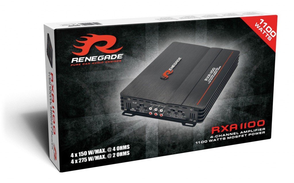 Renegade RXA1100-4 Kanal Endstufe