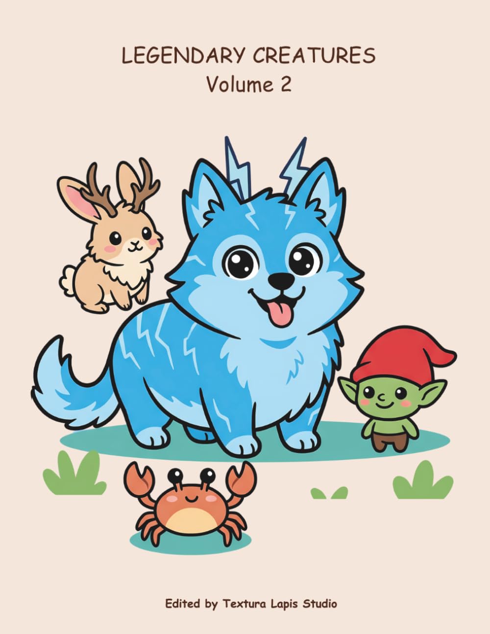 Legendary Creatures Volume 2: New Realms of Myth - Coloring Book for Kids (LEGENDARY CREATURES - KIDS COLORING BOOKS)