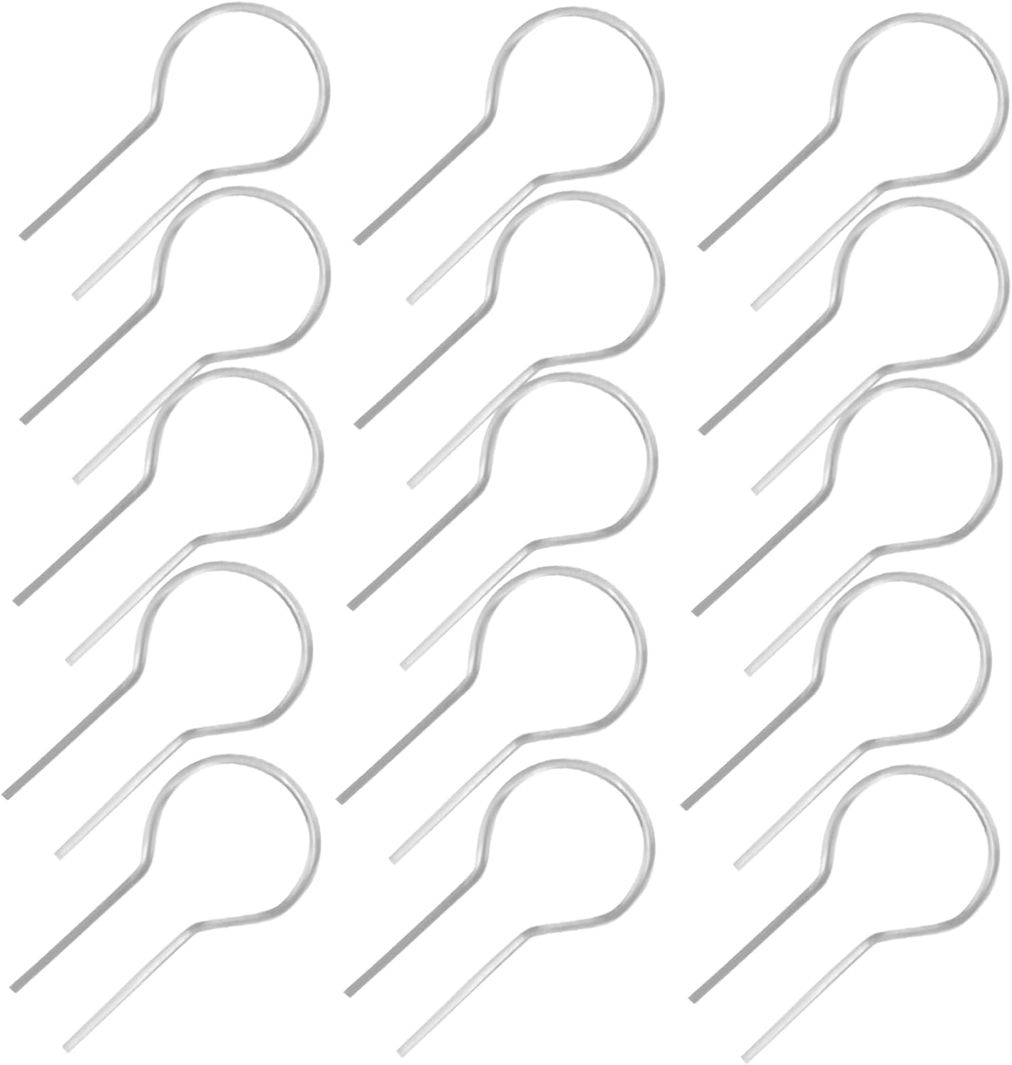 PERSELOSO 100Pcs Jewelry Hanging Burn Needle High Fire Temperature Resistant Kiln Accessory for DIY Pottery Projects Reliable and Easy to Use Shaped Burning Pin