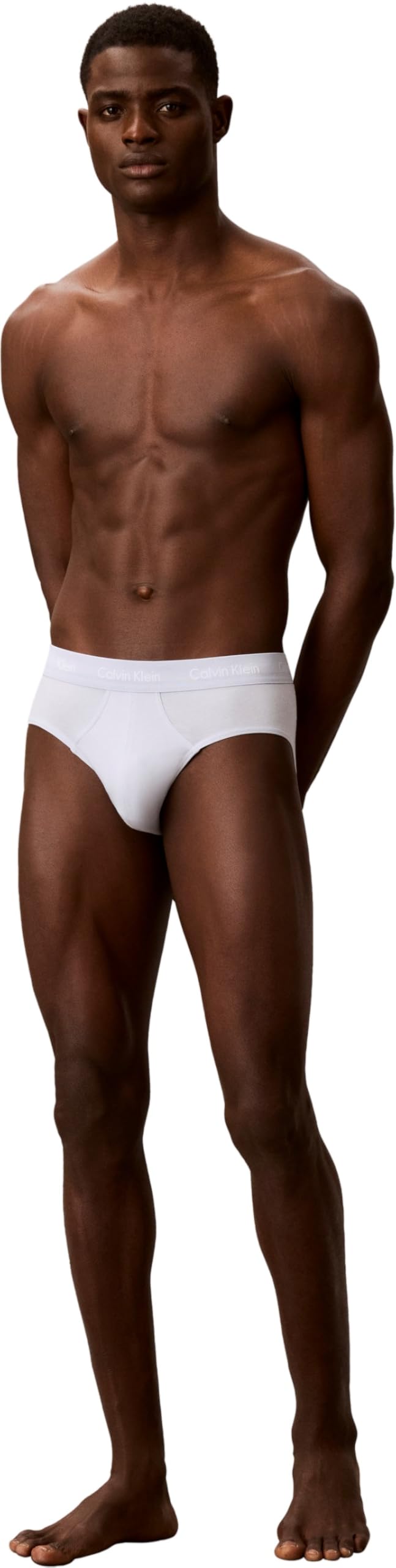 Calvin Klein Pack 5 Slips Cotton Strecht NB2876A para Hombre