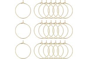 UNICRAFTALE Stainless Steel Hoops for Jewelry Making