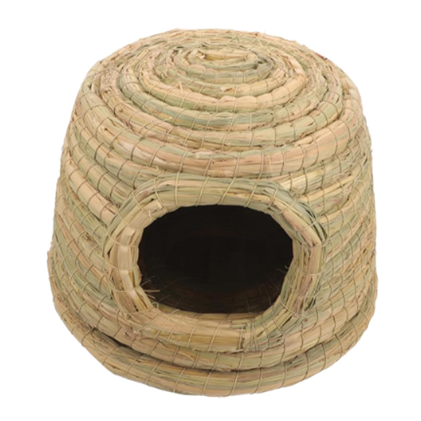 Maison pour lapin tissée main : cage respirante petits animaux