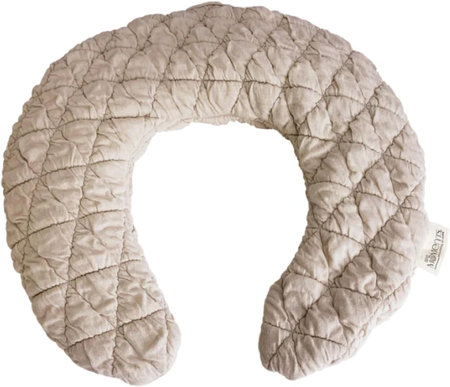 Quilted C-Neck Wrap/Oatmeal